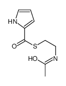 S-(2-acetamidoethyl) 1H-pyrrole-2-carbothioate Structure