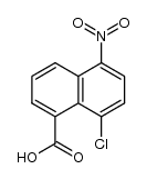 8-chloro-5-nitro-[1]naphthoic acid Structure
