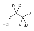 氨基乙烷-d5 盐酸盐结构式