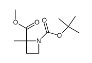 1-甲基2-甲基2-甲基氮杂环丁烷-1,2-二羧酸叔丁酯图片