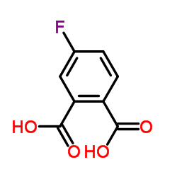 4-Fluorophthalic acid Structure