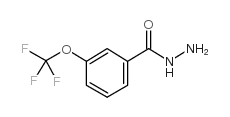 3-(三氟甲氧基)苯甲酰肼结构式