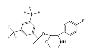 (2S,3r)-2-((s)-1-(3,5-双(三氟甲基)苯基)乙氧基)-3-(4-氟苯基)吗啉图片
