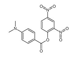 (2,4-dinitrophenyl) 4-(dimethylamino)benzoate结构式