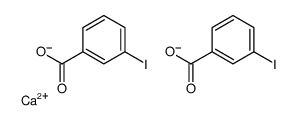 calcium,3-iodobenzoate Structure