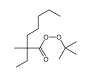 2-Ethyl-2-methylheptaneperoxoic acid tert-butyl ester Structure