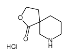 2-Oxa-7-azaspiro[4.5]decan-1-one hydrochloride (1:1) Structure