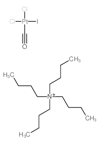 carbon monoxide,dichloro(iodo)platinum,tetrabutylazanium结构式