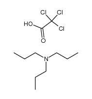 tripropylamine 2,2,2-trichloroacetate Structure