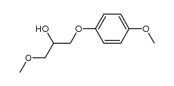 1-methoxy-3-(4-methoxyphenoxy)propan-2-ol Structure