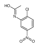 N-(2-氯-5-硝基苯基)乙酰胺结构式