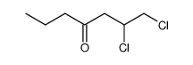 1,2-dichloro-4-heptanone Structure