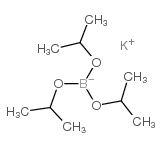 Potassium triisopropoxyborohydride Structure