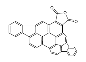 Diindeno[1',2',3':3,4,1'',2'',3'':9,10]perylo[1,12-efg]isobenzofuran-6,8-dione(9CI)结构式