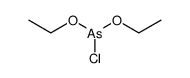 arsenochloridous acid diethyl ester Structure