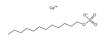 calcium dodecyl sulfate Structure