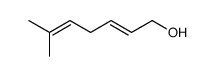 (2E)-6-methylhepta-2,5-dien-1-ol Structure