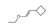 1-Cyclobutyl-2-ethoxyethylen结构式