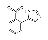 5-(2-Nitro-phenyl)-1H-imidazole结构式