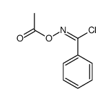 [[chloro(phenyl)methylidene]amino] acetate结构式