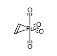 Ru(CO)4(η(2)-C2H4) Structure