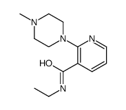 N-ethyl-2-(4-methylpiperazin-1-yl)pyridine-3-carboxamide Structure