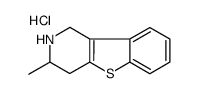 3-methyl-1,2,3,4-tetrahydro-[1]benzothiolo[3,2-c]pyridine,hydrochloride结构式