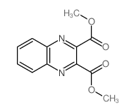 dimethyl quinoxaline-2,3-dicarboxylate Structure
