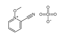 1-methoxypyridin-1-ium-2-carbonitrile,perchlorate结构式