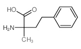 Benzenebutanoic acid, a-amino-a-methyl- Structure