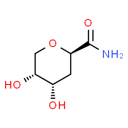 ribo-Hexonamide, 2,6-anhydro-3-deoxy- (9CI)结构式
