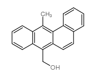 7-hydroxymethyl-12-methylbenz(a)anthracene结构式