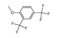 1-Methoxy-2,4-bis(trifluoromethyl)benzene结构式