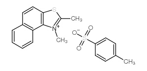 2,3-dimethylnaphtho[1,2-d]thiazolium tosylate Structure