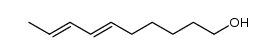 (6E,8E)-deca-6,8-dien-1-ol结构式