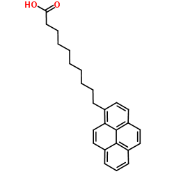 1-Pyrenedecanoicacid结构式
