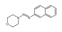 4-[2]naphthylazo-morpholine结构式