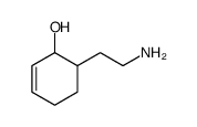 6-(2-aminoethyl)cyclohex-2-en-1-ol结构式