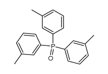 tri(3-methylphenyl)phosphine oxide结构式