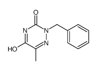2-benzyl-6-methyl-1,2,4-triazine-3,5-dione Structure