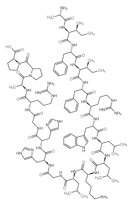 Salusin-β (human) trifluoroacetate salt Structure