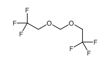 1,1,1-trifluoro-2-(2,2,2-trifluoroethoxymethoxy)ethane结构式