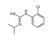 1-(2-chlorophenyl)-3-propan-2-ylthiourea Structure