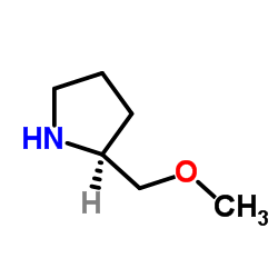 (S)-2-(甲氧甲基)吡咯烷结构式