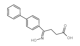 4-BIPHENYL-4-YL-4-HYDROXYIMINO-BUTYRIC ACID结构式