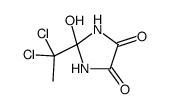 2-(1,1-dichloroethyl)-2-hydroxyimidazolidine-4,5-dione Structure