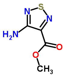 Methyl 4-amino-1,2,5-thiadiazole-3-carboxylate Structure