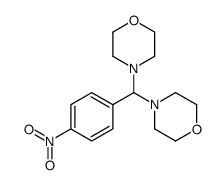 4,4'-(4-Nitrobenzylidene)dimorpholine结构式