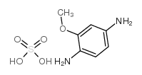 2,5-二氨基苯甲醚硫酸盐结构式