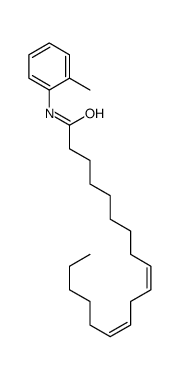 (9Z,12Z)-N-(2-methylphenyl)octadeca-9,12-dienamide Structure